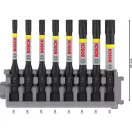 BOSCH PRO Bit-Spitzen-Set, 8 Teile 55 mm (T15, T20 x 2, T25 x 2, T30 x 2, T40) Pick & Click