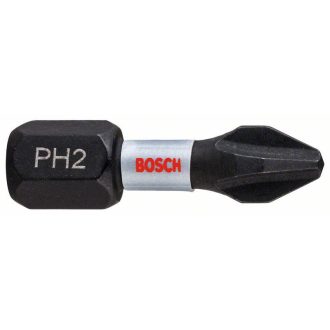   BOSCH Bitspitze PH2 x 25 mm 1/4" Impact Control (2 Stück)