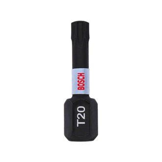  BOSCH Bitspitze Torx T20 x 25 mm 1/4" Impact Control (2 Stück)