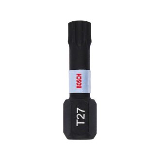   BOSCH Bitspitze Torx T27 x 25 mm 1/4" Impact Control (2 Stück)
