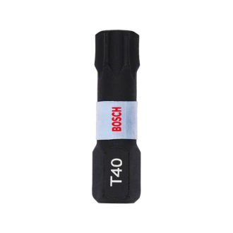   BOSCH Bitspitze Torx T40 x 25 mm 1/4" Impact Control (2 Stück)