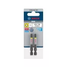 BOSCH PRO Schlagschrauber-Bitspitze T30 x 55 mm 1/4" (2 Stück)