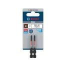 BOSCH PRO Impact Bit-Spitze R1 x 55 mm 1/4" Hex Robertson (2 Stück)