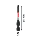 BOSCH PRO Impact Bit-Spitze R2 x 55 mm 1/4" Hex Robertson (2 Stück)