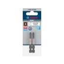 BOSCH PRO Impact Bit Spitze R3 x 55 mm 1/4" Hex Robertson (2 Stück)