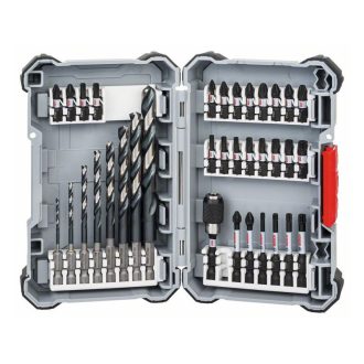 BOSCH Bit- und Schlangenbohrer-Set 35-teilig Impact Control