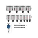 BOSCH PRO Lochsägen-Set 14-teilig (mit 8 % Kobalt) 20 - 76 mm PC PLUS Multi Material