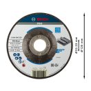 BOSCH PRO Reinigungsscheibe für Metall 125 x 6,0 x 22,2 mm A 30 T BF (oSa)