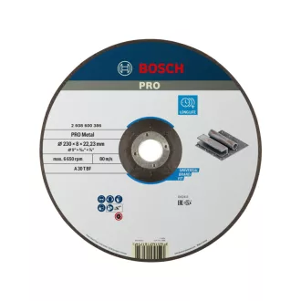   BOSCH PRO Reinigungsscheibe für Metall 230 x 8,0 x 22,2 mm A 30 T BF (oSa)
