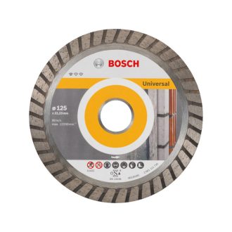   BOSCH Diamant-Trennscheibe 125 x 2,0 x 10 x 22,2 mm Turbo Standard für Universal