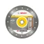 BOSCH Diamanttrennscheibe 230 x 2,5 x 10 x 22,2 mm Turbo Standard für Universal