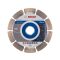 BOSCH Diamanttrennscheibe 125 x 1,6 x 10 x 22,2 mm segmentiert Standard für Stein