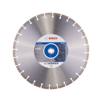   BOSCH Diamant-Trennscheibe 400 x 3,2 x 10 x 20,0/25,4 mm Segmentiert Standard for Stone