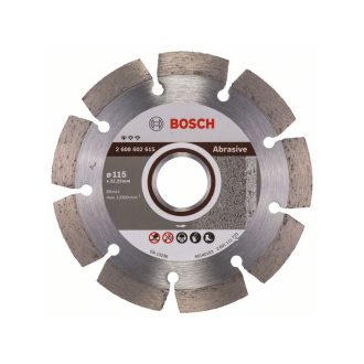   BOSCH Diamant-Trennscheibe 115 x 1,6 x 10,0 x 22,2 mm segmentiert Profi für Schleifmittel
