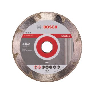   BOSCH Diamanttrennscheibe 150 x 2,2 x 3,0 x 22,2 mm kontinuierlich Best for Marble