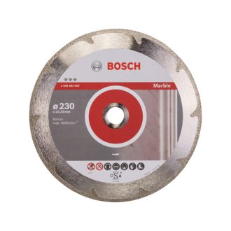   BOSCH Diamanttrennscheibe 230 x 2,2 x 3,0 x 22,2 mm kontinuierlich Best for Marble