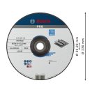 BOSCH PRO Trennscheibe für Metall 230 x 3,0 x 22,2 mm kegelig A 30 S BF