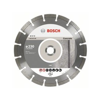   BOSCH Diamant-Trennscheibe 230 x 2,3 x 10 x 22,2 mm segmentiert Standard für Beton (10 Stück)