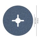 BOSCH PRO Fasertrennscheibe für Metall 125 x 22,2 mm / P80 Zirkonoxid