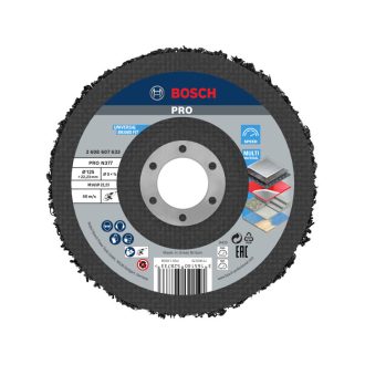 BOSCH PRO Reinigungsscheibe 125 mm Metall/Edelstahl N377