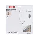 BOSCH Diamant-Trennscheibe 230 x 2,6 x 7,0 x 22,2 mm segmentiert ECO für Universal
