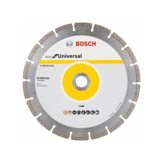   BOSCH Diamanttrennscheibe 230 x 2,6 x 7,0 x 22,2 mm segmentiert ECO für Universal (10 Stück)