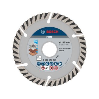   BOSCH PRO Diamant-Trennscheibe Multi Material 115 x 2,0 x 10 x 22,2 mm segmentiert