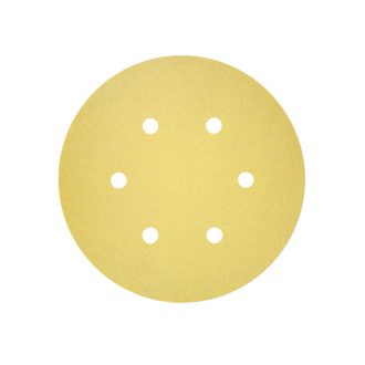   BOSCH Klett-Schleifblatt 150 mm / P80 6 Löcher C450 (50 Stück)