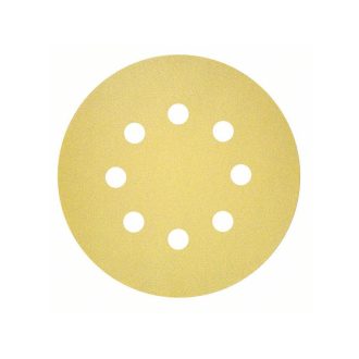   BOSCH Klett-Schleifteller 125 mm / P60 8 Löcher C450 (50 Stück)