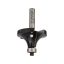 BOSCH Hartmetall Abrundfräser mit Kugellager 42,7 (r=15 mm) x 22 x 66 x 8 mm