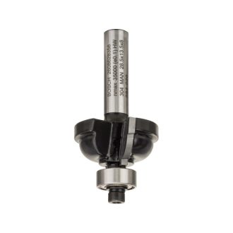   BOSCH Hartmetall-"E"-Profilfräser mit Kugellager 28,5 (r=6,3 mm) x 13,2 x 54 x 8 mm