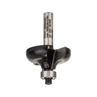   BOSCH Hartmetall "G" Profilfräser mit Kugellager 38,0 (r=6,35 mm) x 15,7 x 57 x 8 mm