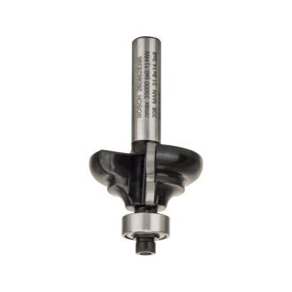   BOSCH Hartmetall-"C"-Profilfräser mit Kugellager 31,8 (r=4,8 mm) x 9,5 x 14 x 57 x 8 mm