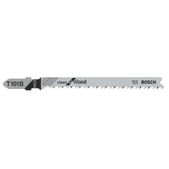   BOSCH Stichsägeblatt für Holz T 101 B 100/2,7 mm (5 Stück)