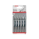 BOSCH Stichsägeblatt für Holz T 111 C 100/3,0 mm (5 Stück)