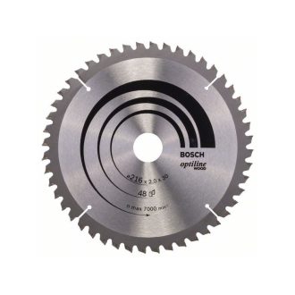   BOSCH Sägeblatt für Holz 216 x 30 x 2,0 mm / 48T Optiline Wood ATB