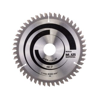   BOSCH Sägeblatt universal 184 x 16 x 2,4 mm / 48T MultiMaterial HLTCG