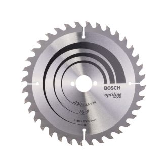   BOSCH Sägeblatt für Holz 230 x 30 x 2,8 mm / 36T Optiline Wood ATB