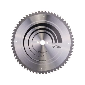   BOSCH Sägeblatt für Holz 400 x 30 x 3,5 mm / 60T Optiline Wood ATB / UW