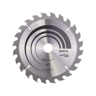   BOSCH Sägeblatt für Holz 235 x 30/25 x 2,8 mm / 24T Optiline Wood ATB