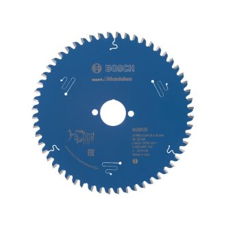   BOSCH Sägeblatt für Aluminium 190 x 30 x 2,6 mm / 56T Expert für Aluminium