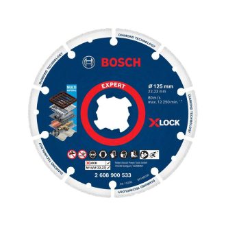   BOSCH EXPERT Diamanttrennscheibe 125 x 22,2 mm X-LOCK segmentiert