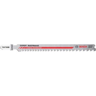   BOSCH EXPERT Stichsägeblatt T 367 XHM 132/3,5-5,0 mm Multimaterial (3 Stück)