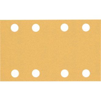   BOSCH EXPERT C470 Klett-Schleifblatt 8 Löcher 80 x 133 mm / P120 (10 Stück)