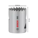 BOSCH PRO Kreisausschneider 38 mm (8% Kobalt) Gewinde Multi Material
