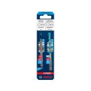 BOSCH EXPERT HEX-9 Hard Ceramic + Universal Bohrschaft 6 mm 1/4" Bit-Aufnahme (2 Stück)
