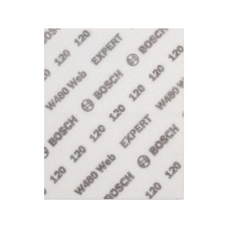   BOSCH EXPERT W480 Schleifnetz waschbar 140 x 115 mm /P120 (2 Stück)