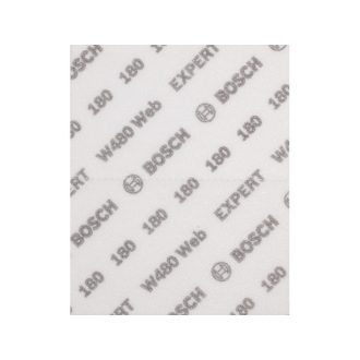   BOSCH EXPERT W480 Schleifnetz waschbar 140 x 115 mm /P180 (2 Stück)
