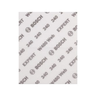   BOSCH EXPERT W480 Schleifnetz waschbar 140 x 115 mm /P240 (2 Stück)