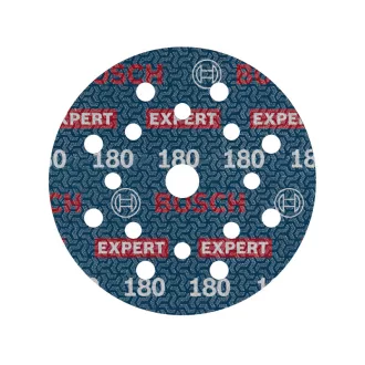   BOSCH EXPERT O780 Foil Schleifscheibe mit Klettverschluss 125 mm / P180 Keramikkörnung (6 Stück)